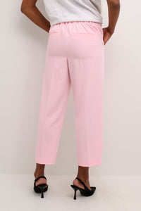 Kaffe Kasakura Highwaisted Pink Mist Ankle Length Trousers, 10506127