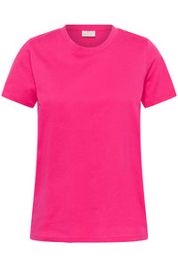 Kaffe Kamarin Beetroot Fuchsia T-Shirt, 10506137