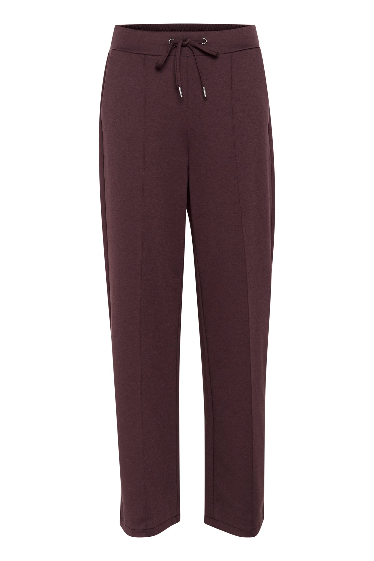 Kaffe Kajenny Fudge Burgundy Wide Leg Joggers, 10508621