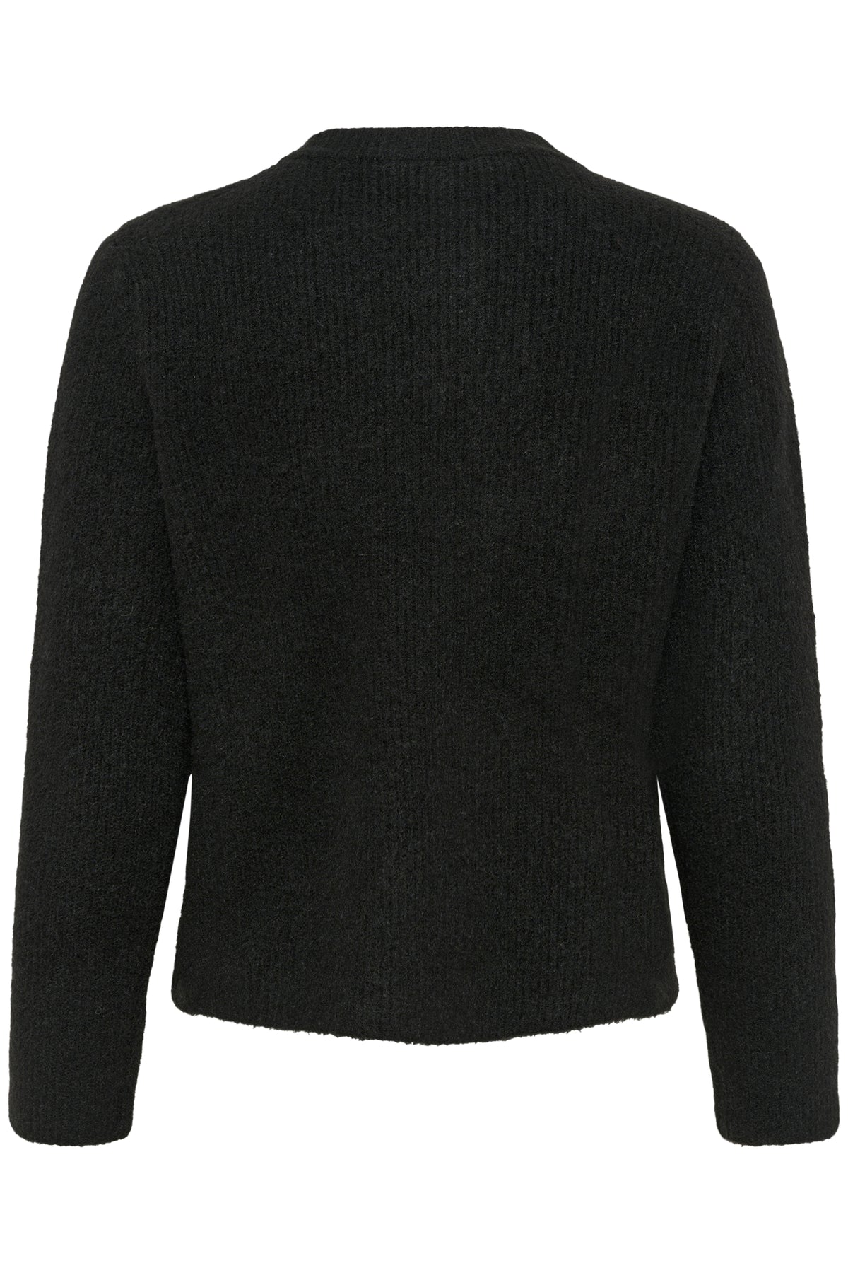 Kaffe Kamay Black Bow Knitted Cardigan