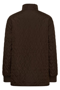 Kaffe KaLeila Coffee Bean Quilted Jacket