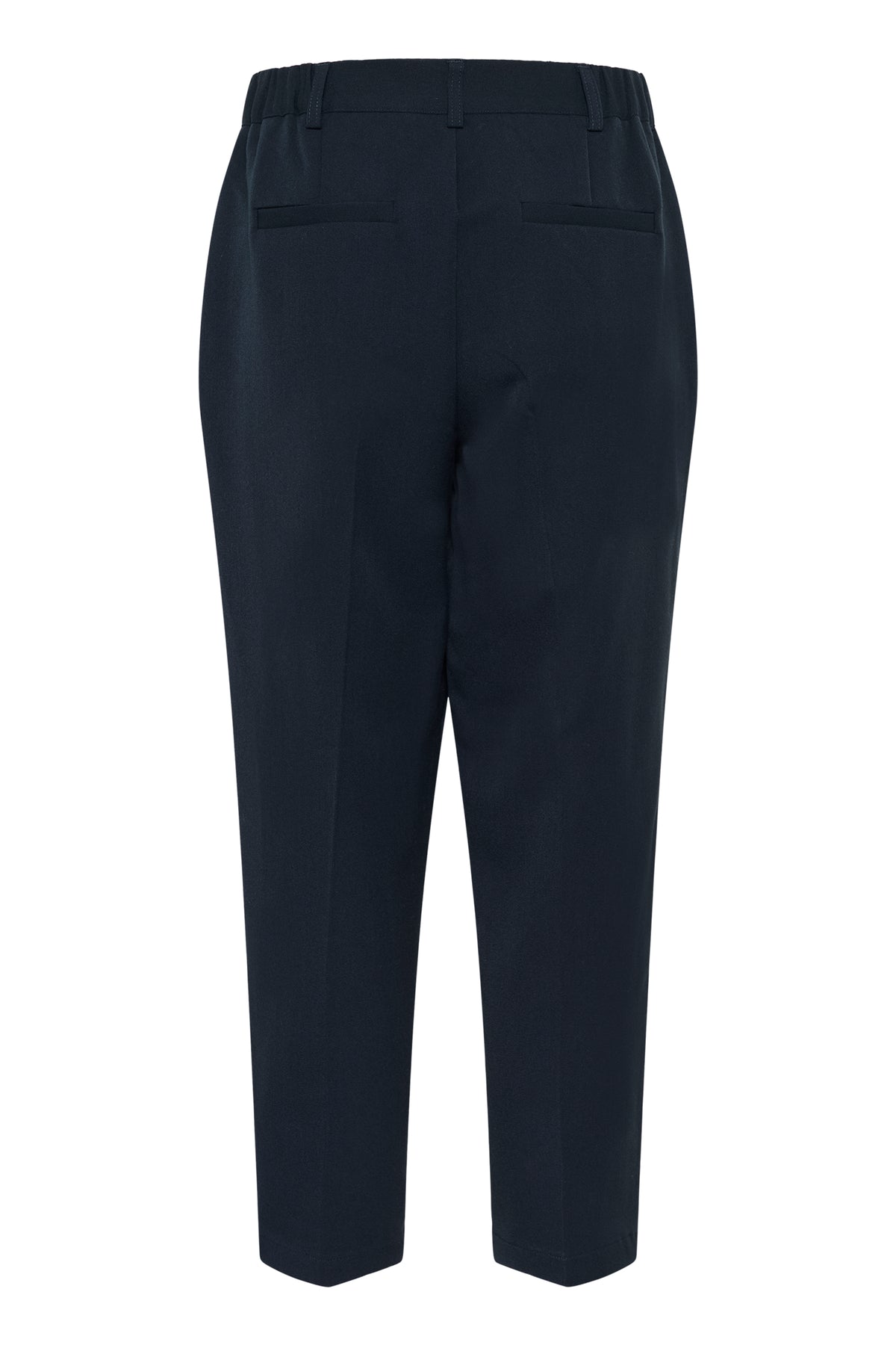 Kaffe KaHeather Midnight Marine Ankle Length Straight Leg Trousers, 10511224