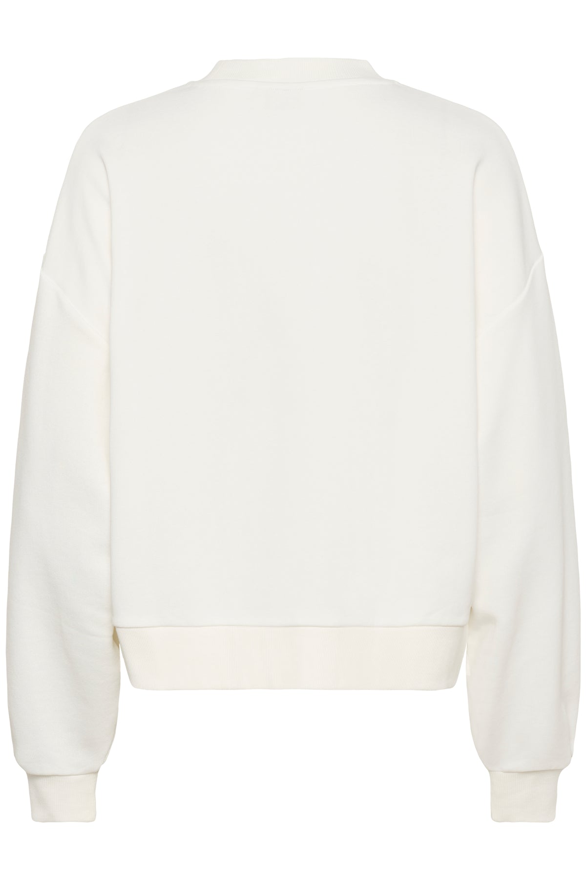 Kaffe Kalila Chalk 'LOVE' Embellished Logo Oversized Sweatshirt, 10511411