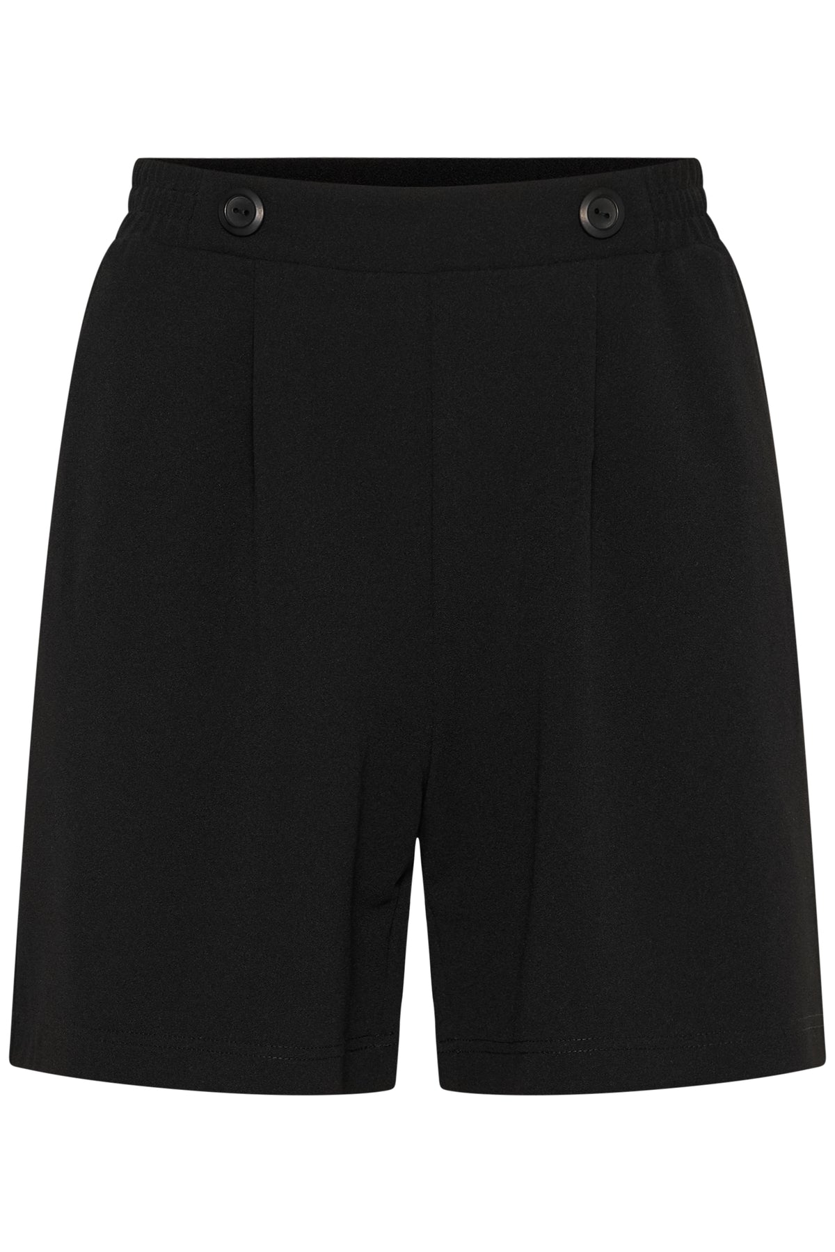 Kaffe Kaphoebe Black Elasticated Waist Shorts, 10511490