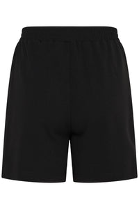 Kaffe Kaphoebe Black Elasticated Waist Shorts, 10511490