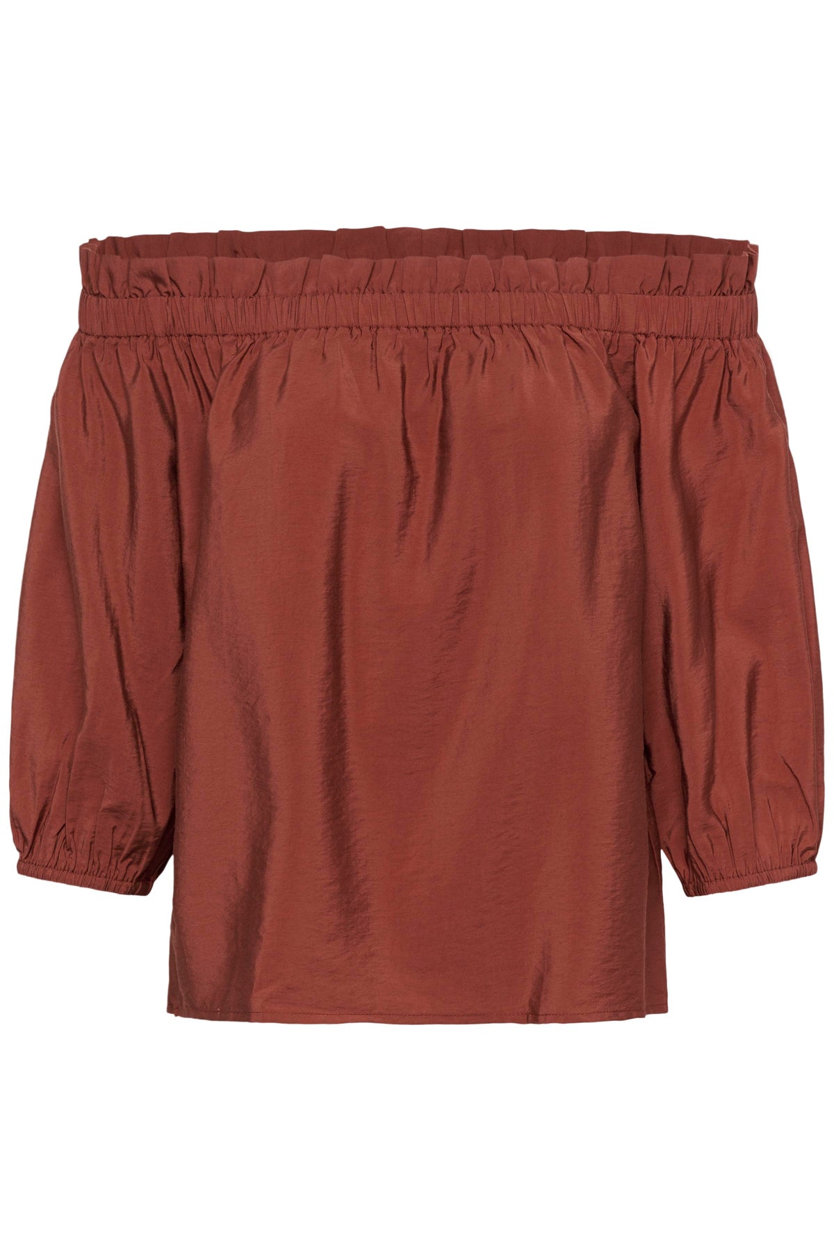 Kaffe KaNeema Henna Off the Shoulder Blouse