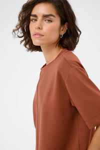 Kaffe Kaannie Henna Modal Boxy Fit T-Shirt, 10511809