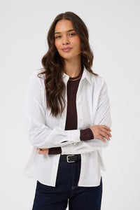 Kaffe Kageorgia Optical White Layering Shirt, 10512535