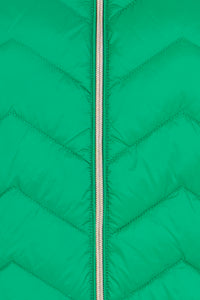 Fransa FrBaPadding Bosphorus Green Puffa Coat with Hood, 20609336