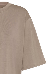 Fransa FrAurora Taupe Modal Oversized T-Shirt, 20615492