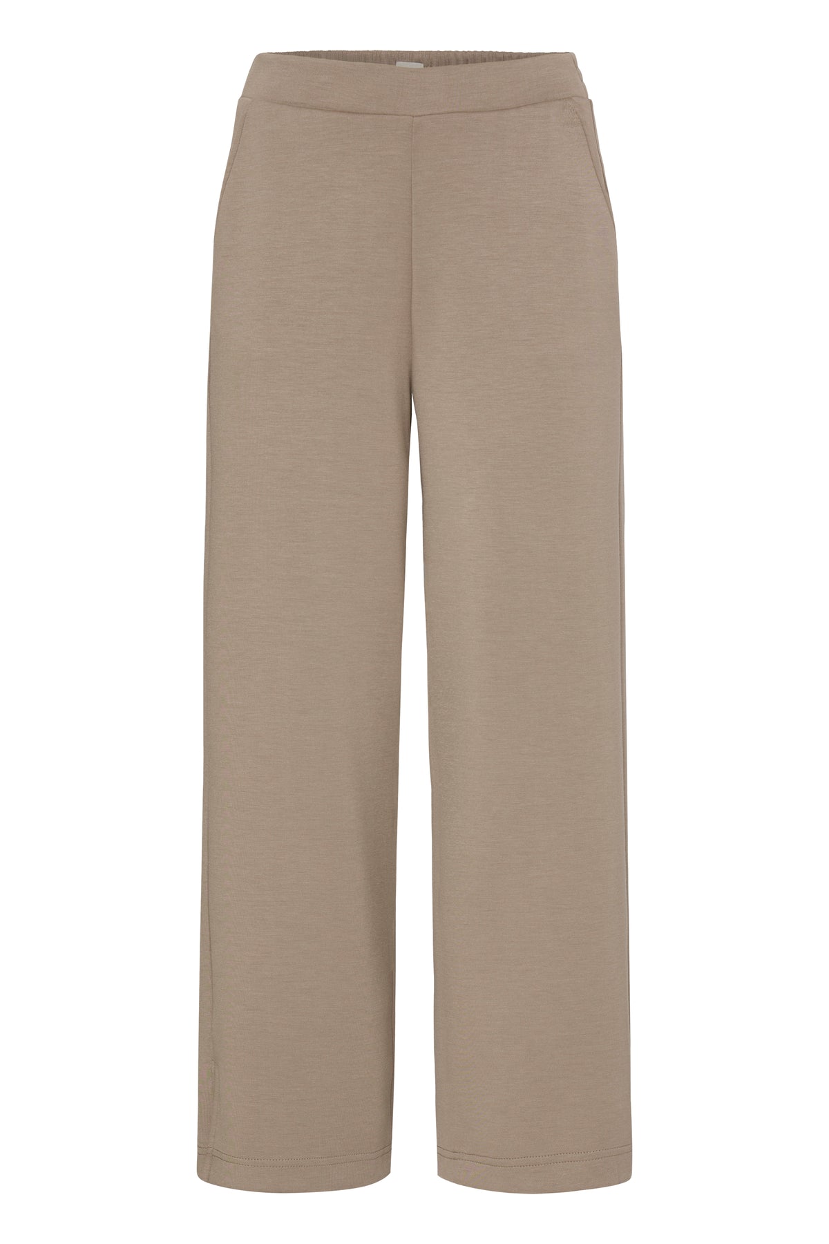 Fransa FrAurora Taupe Wide Leg 7/8 Modal Joggers, 20615493
