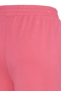 Fransa FrAurora Honeysuckle Pink Wide Leg 7/8 Modal Joggers, 20615493