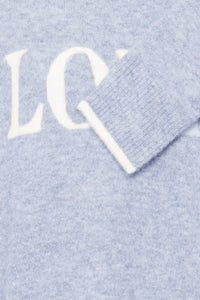 Fransa FrFlorence Infinity Blue Supersoft 'LOVE' Knit