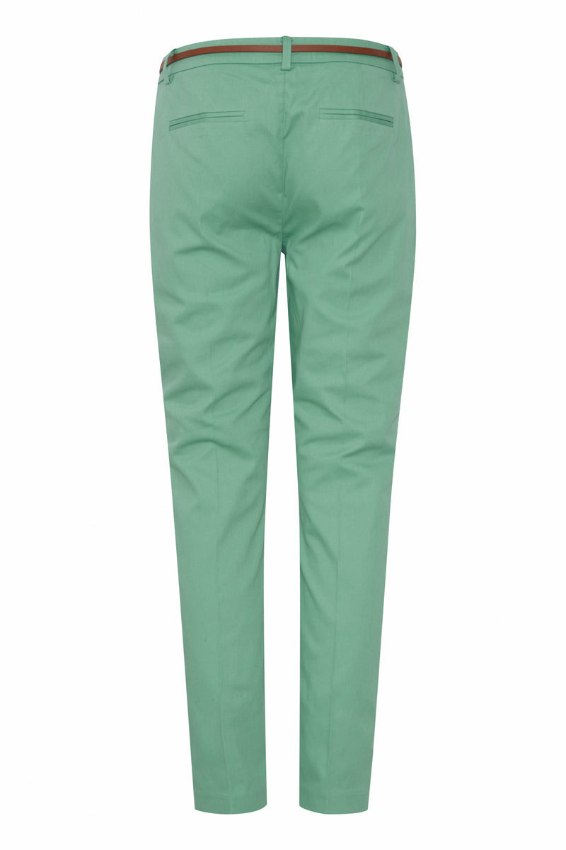 B.Young Days Creme de Menthe Chino Trousers with Belt, 20803473