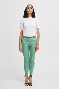 B.Young Days Creme de Menthe Chino Trousers with Belt, 20803473