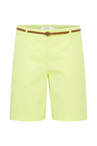 B.Young Bydays Sunny Lime Chino Shorts with Belt, 20805588