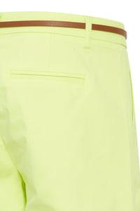 B.Young Bydays Sunny Lime Chino Shorts with Belt, 20805588