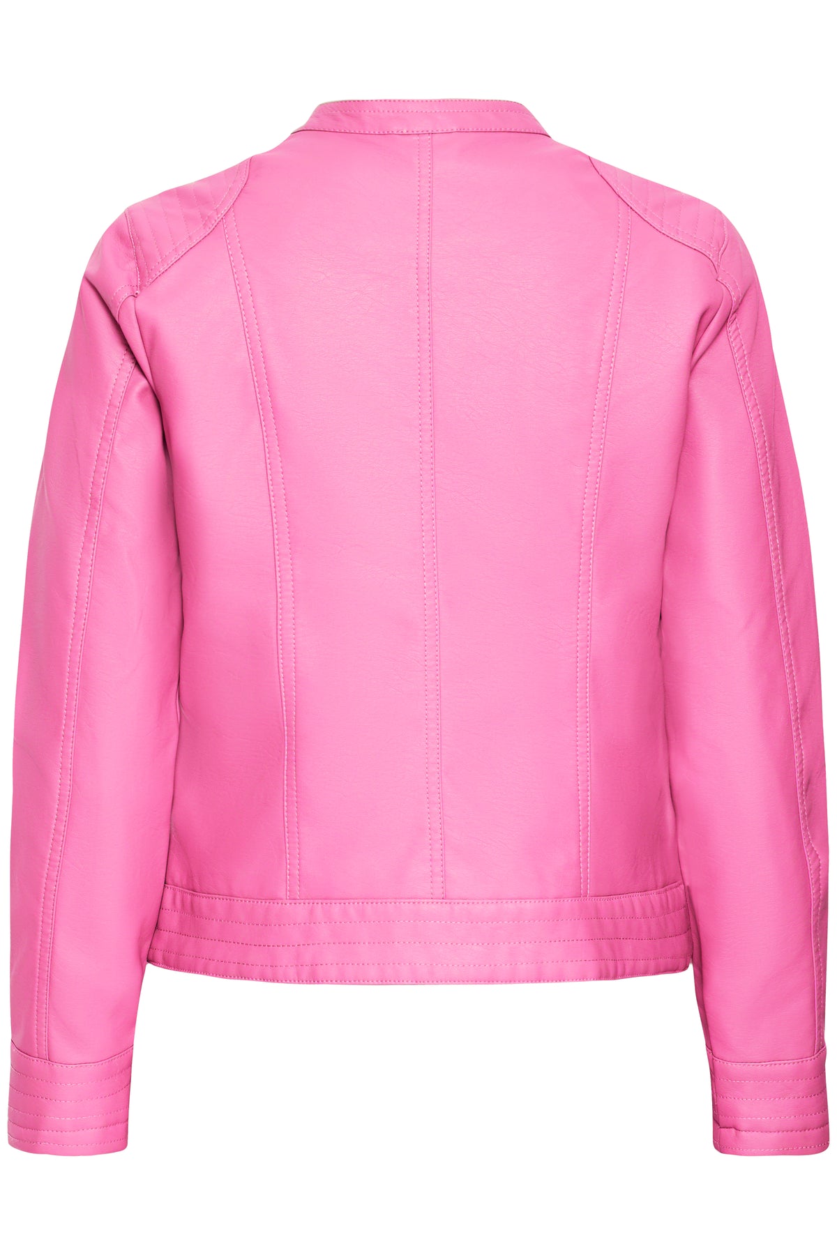 B.Young Byacom Phlox Pink Faux Leather Jacket, 20809396