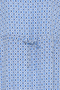 B.Young ByMmjoella Medieval Blue Relaxed Fit Knee Length Dress, 20811226