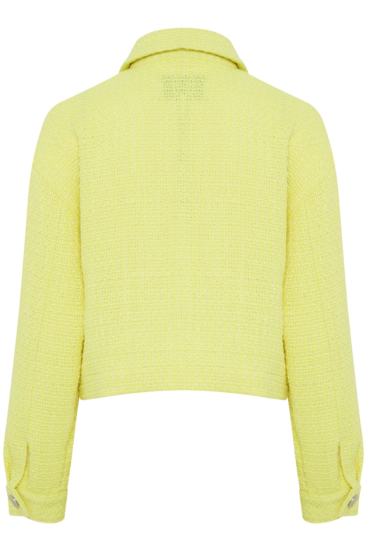 B.Young Bydadena Sunny Lime Cropped Boucle Jacket, 20814270