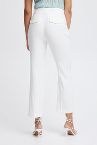 B.Young ByErika Highwaisted Marshmallow Straight Leg Trousers