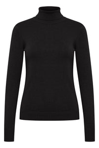 B.Young Bymmorla Black Rollneck Knit, 20815298