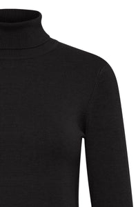 B.Young Bymmorla Black Rollneck Knit, 20815298