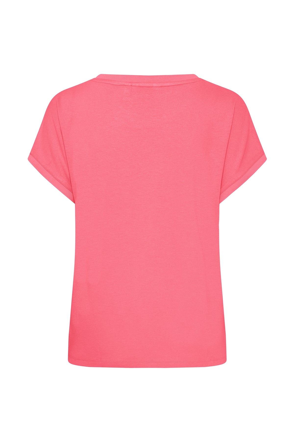 B.Young ByPanyax Phlox Pink Silky Front T-Shirt