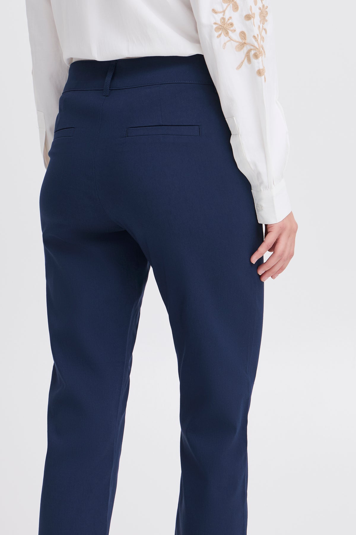 B.Young ByDixi Copenhagen Night Straight Leg Trousers