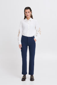 B.Young ByDixi Copenhagen Night Straight Leg Trousers, 20816978