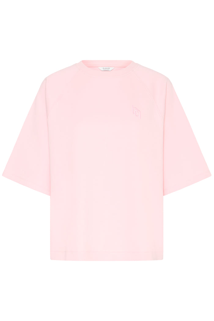 B.Young Bysacco Parfait Pink Supersoft Oversized Sweatshirt T-Shirt, 20818696