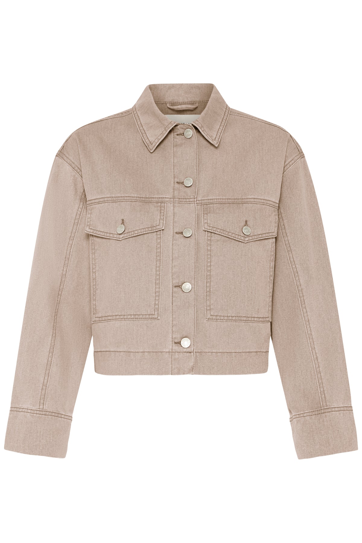B.Young ByLupina Nomad Beige Denim Jacket, 20818742
