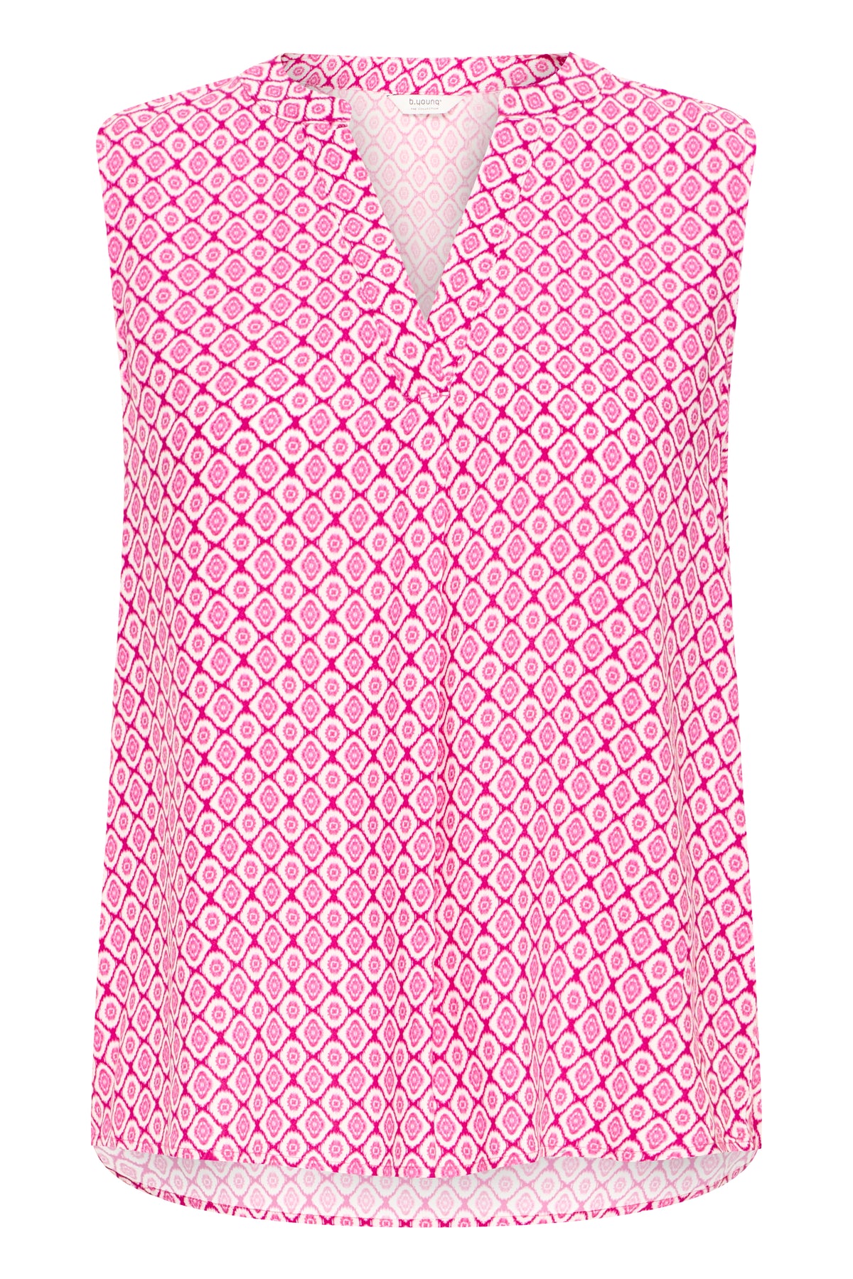 B.Young ByMmmjoella Raspberry Rose V-Neck Top, 20818772