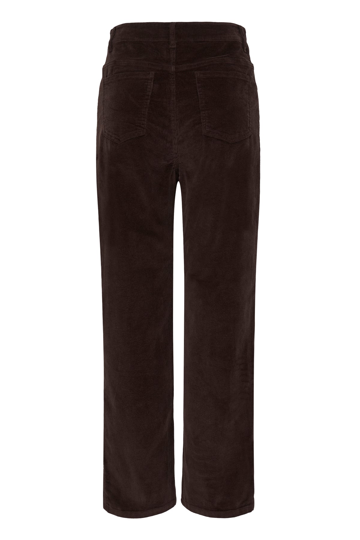 B.Young ByDasik Java Brown Cord Wide Leg Trousers
