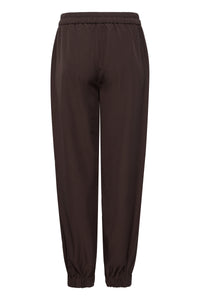 B.Young ByDanta Java Brown Balloon Cuff Trousers