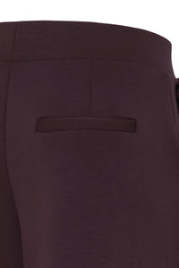 B.Young ByPusti Fudge Burgundy Modal Barrel Leg Joggers, 20819666