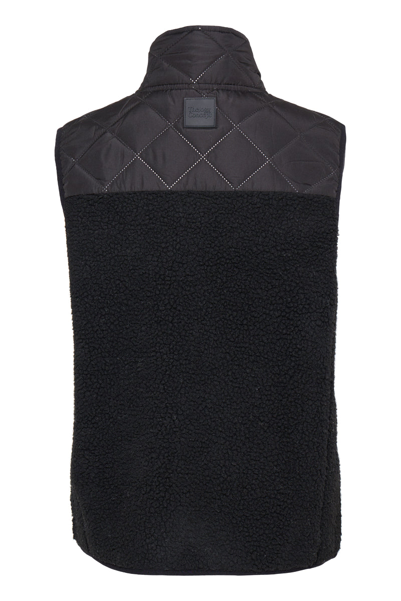 The Jogg Concept JCBerri Black Teddy Gilet