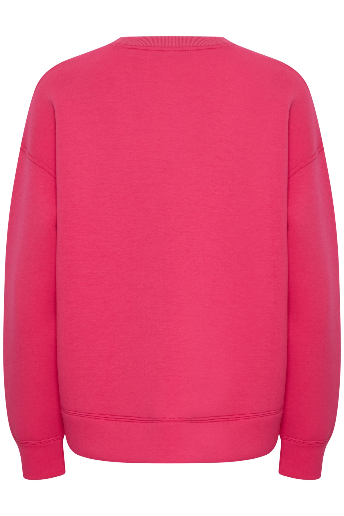 The Jogg Concept JCRaja Beetroot Pink Supersoft Modal Oversized Sweatshirt