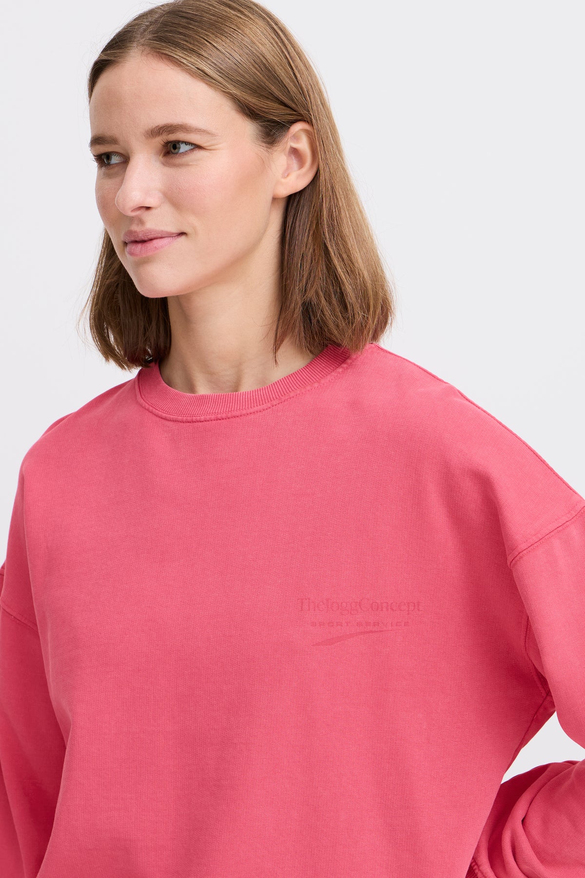 Jogg Concept JCRubi Beetroot Pink Supersoft Sweatshirt