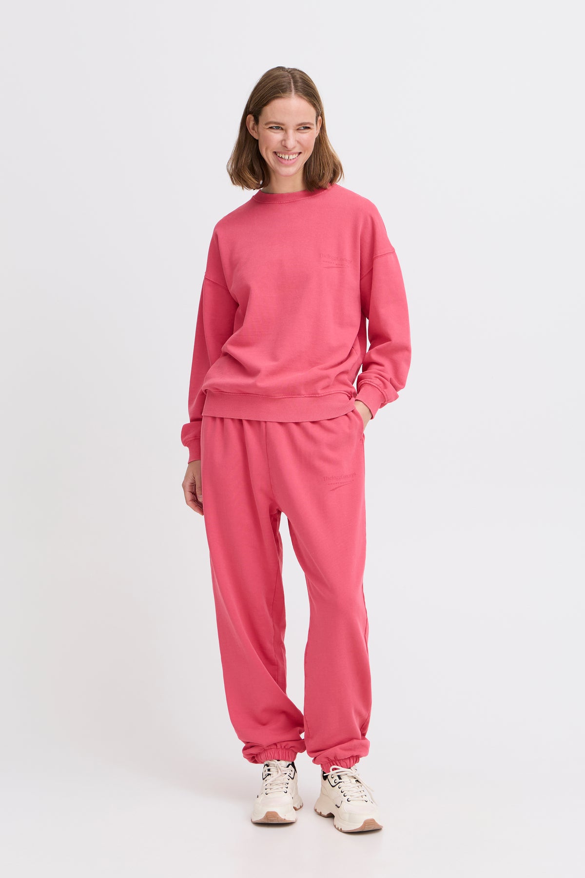 Jogg Concept JCRubi Beetroot Pink Supersoft Sweatshirt