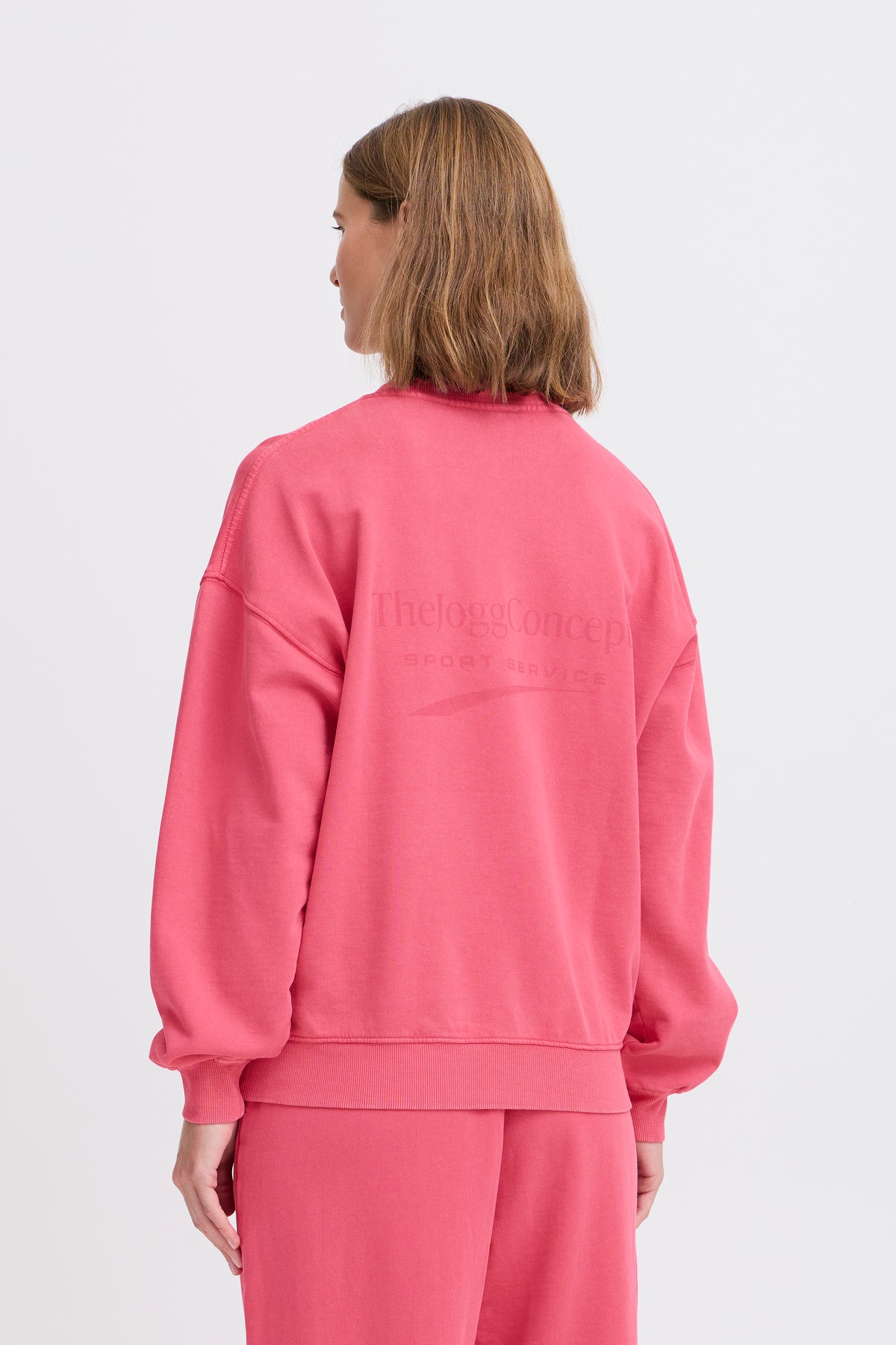 Jogg Concept JCRubi Beetroot Pink Supersoft Sweatshirt