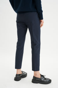 InWear Marine Blue Navy Zella Trousers, 30103749