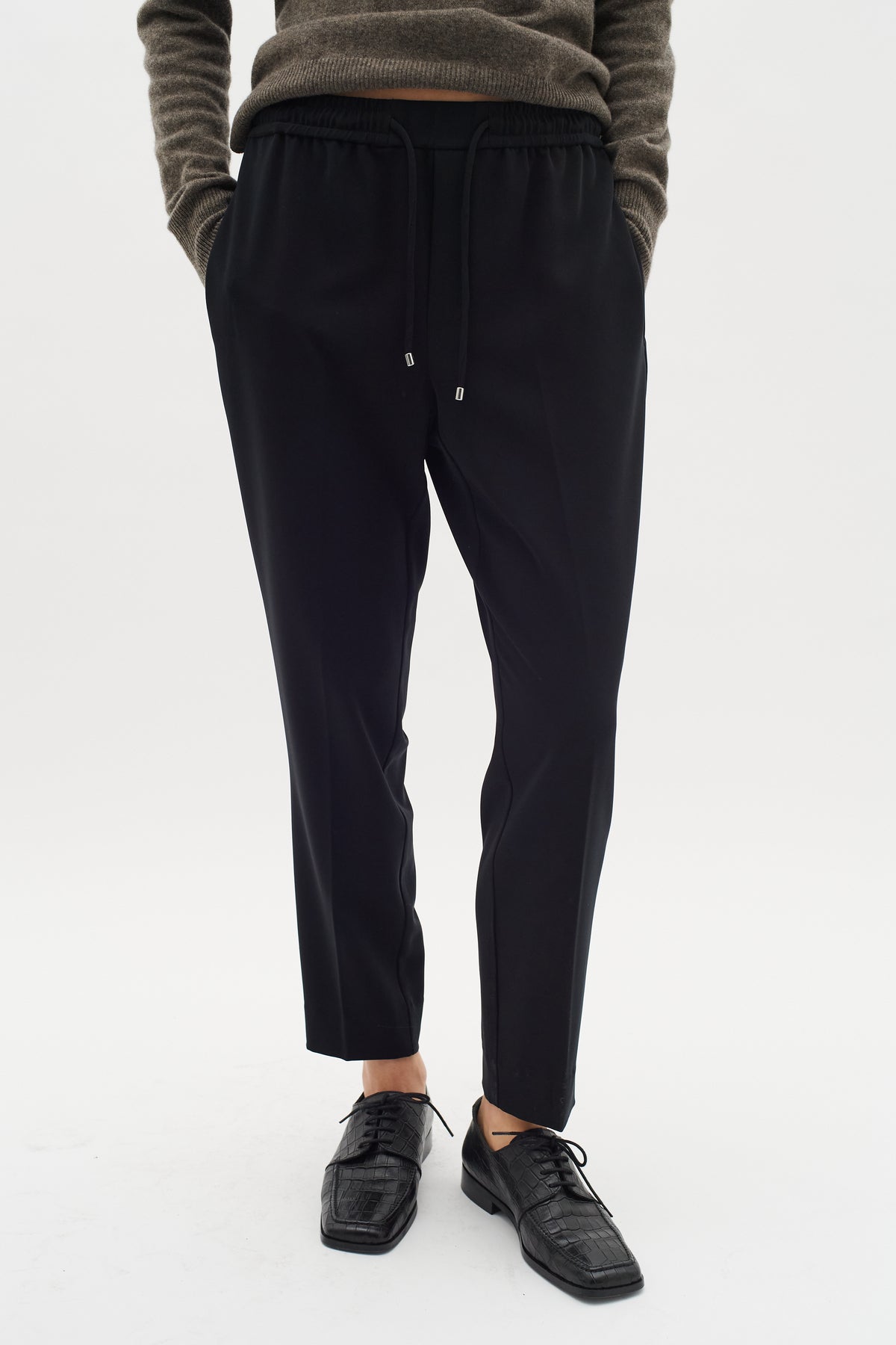 InWear Adian Black Pull On Trouser, 30107827