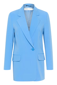 InWear Adian Marina Blue Longline Classic Blazer, 30107854