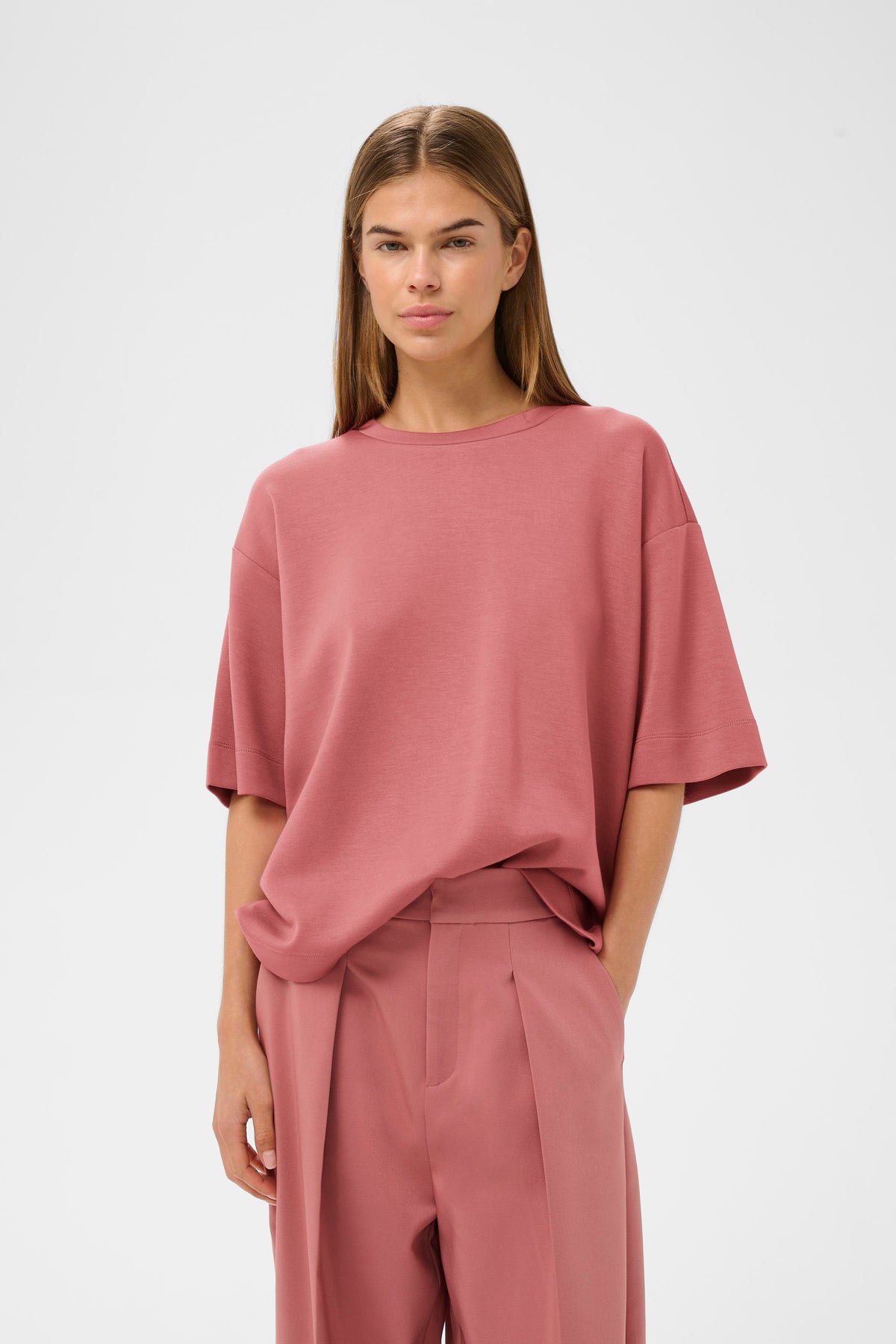 InWear Pannie Withered Rose Oversized Modal T-Shirt, 30109225