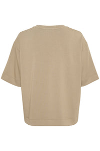 InWear Leicent Whisper Pinetree Oversized Modal V-Neck Supersoft T-Shirt, 30109580