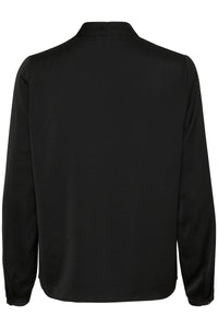 InWear Duto Black V-Neck Blouse, 30109797