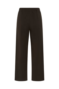 InWear Gincent Chocolate Brown Modal Wide Leg Joggers