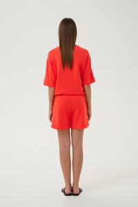 InWear Hennieh Vincent Poppy Red Modal Sports Luxe Shorts