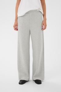 InWear Gincent Granite Melange Modal Wide Leg Joggers, 30110741